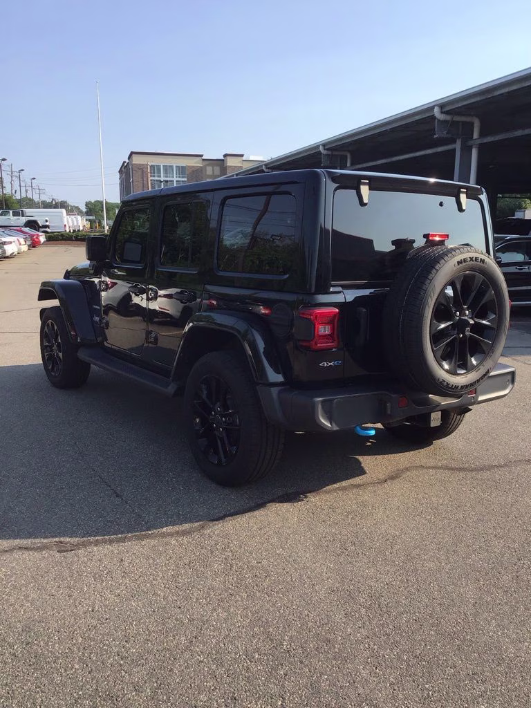 2024 Black Clearcoat Jeep Wrangler Sahara 4xe 4X4 SUV