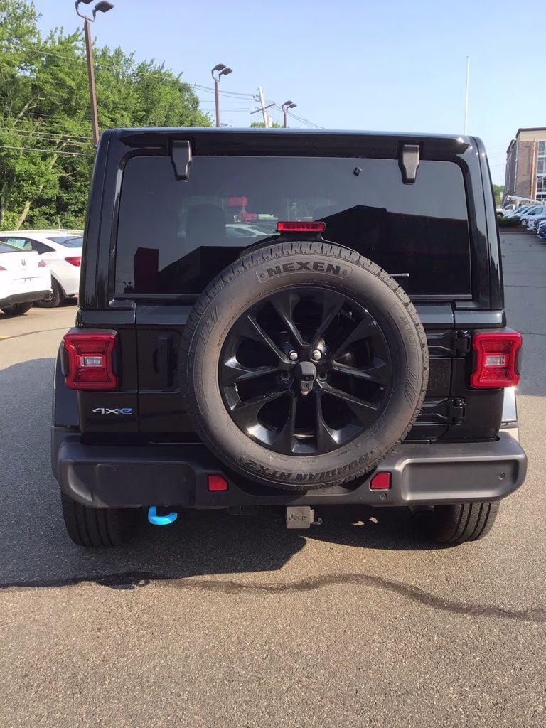2024 Black Clearcoat Jeep Wrangler Sahara 4xe 4X4 SUV