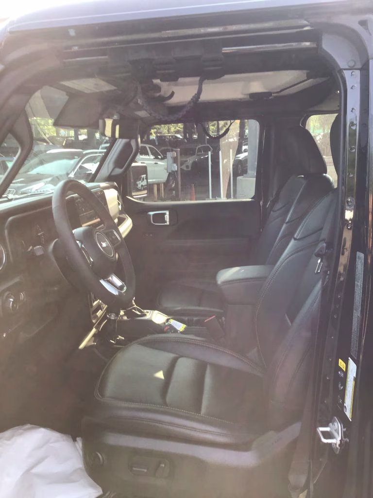 2024 Black Clearcoat Jeep Wrangler Sahara 4xe 4X4 SUV