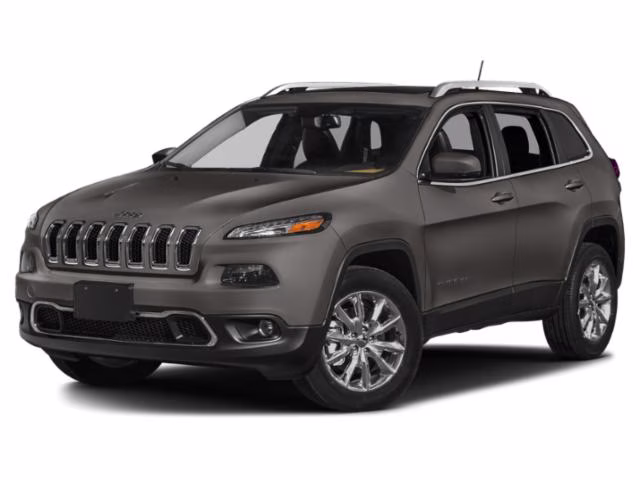 2015 Granite Crystal Metallic Clearcoat Jeep Cherokee Limited 4X4 SUV