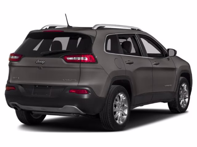 2015 Granite Crystal Metallic Clearcoat Jeep Cherokee Limited 4X4 SUV
