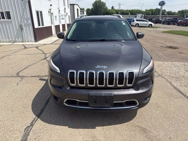 2015 Granite Crystal Metallic Clearcoat Jeep Cherokee Limited 4X4 SUV