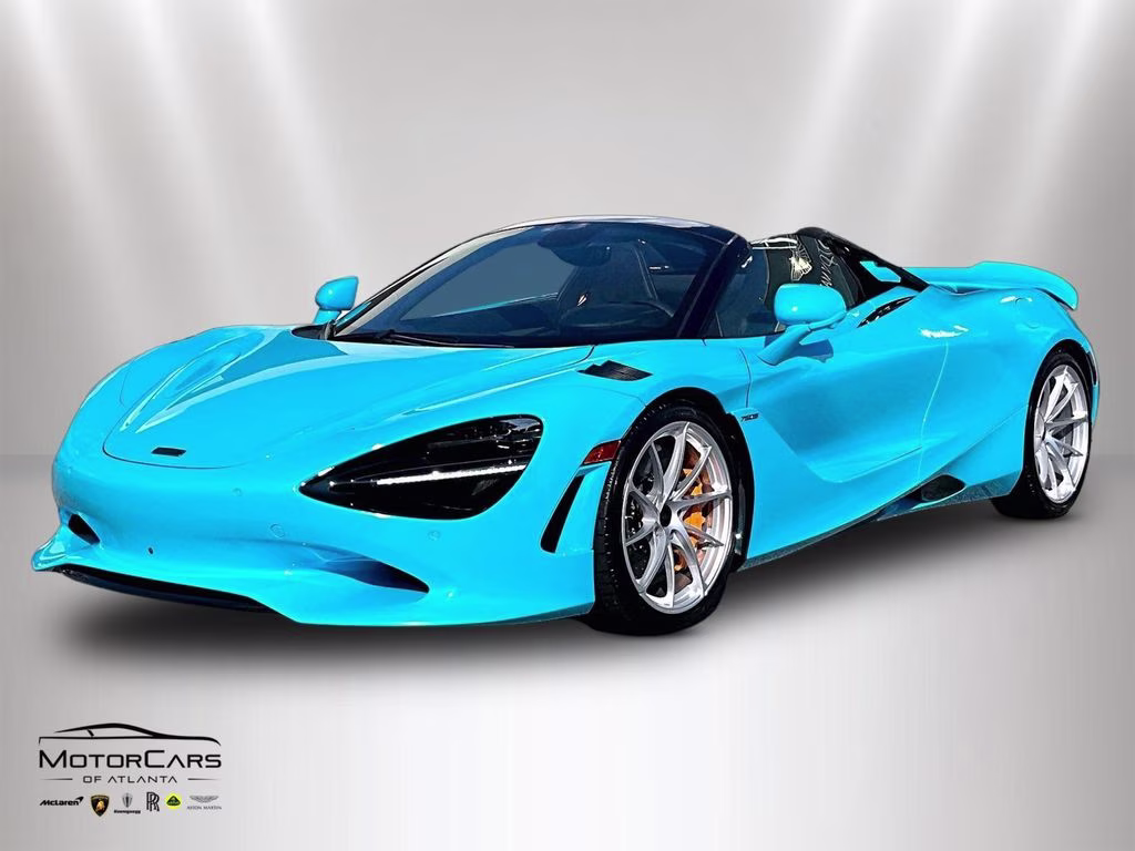 2027 MSO Fistral Blue McLaren 750S Spider RWD Convertible