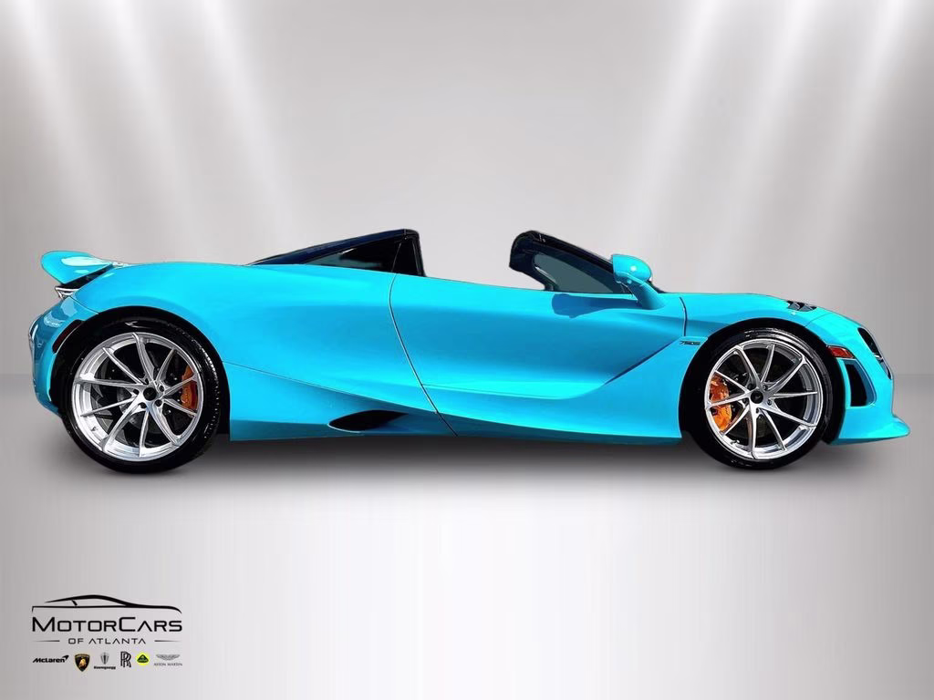 2027 MSO Fistral Blue McLaren 750S Spider RWD Convertible