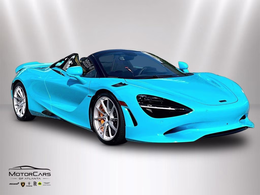 2027 MSO Fistral Blue McLaren 750S Spider RWD Convertible