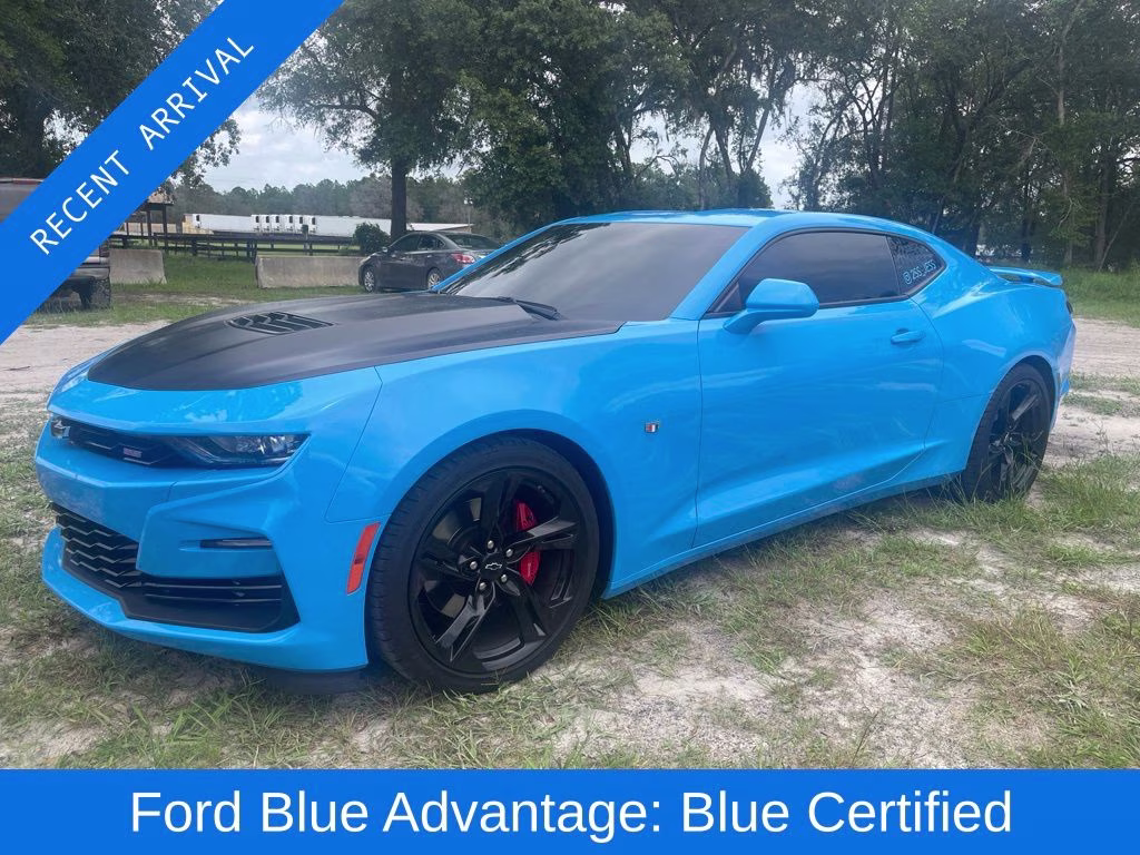 2023 Blue Chevrolet Camaro SS 2SS RWD Coupe
