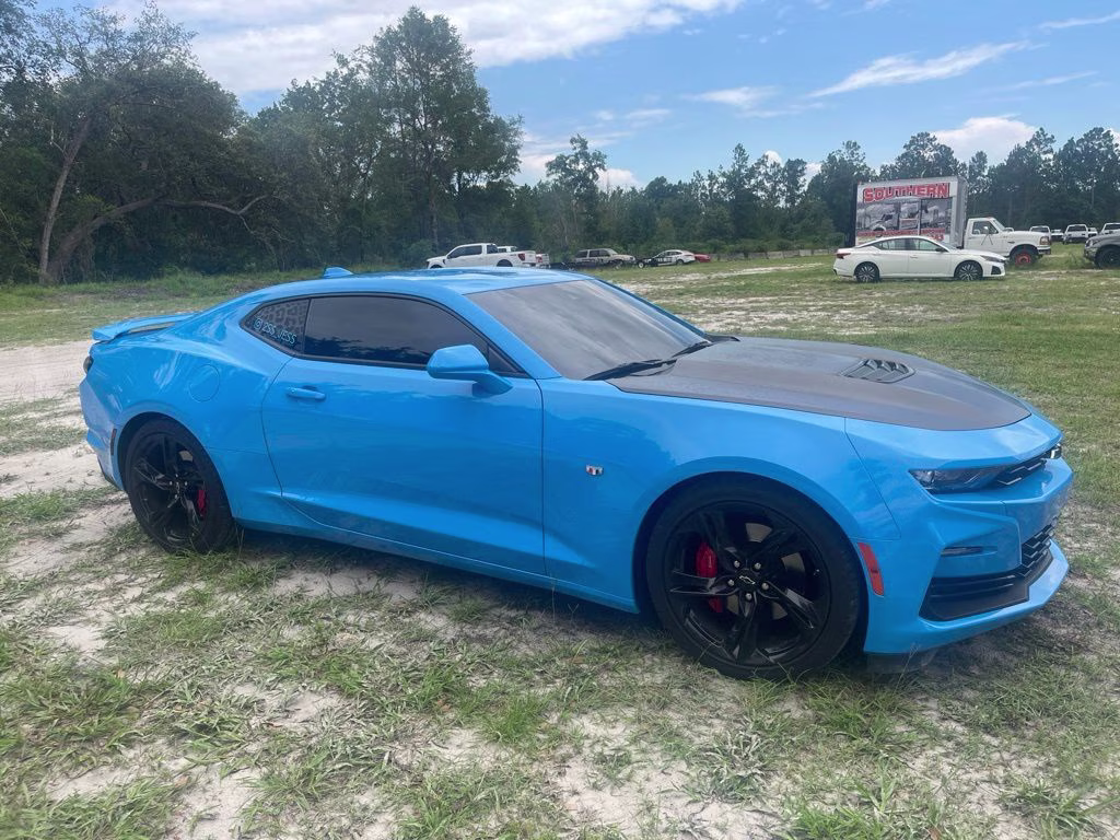 2023 Blue Chevrolet Camaro SS 2SS RWD Coupe