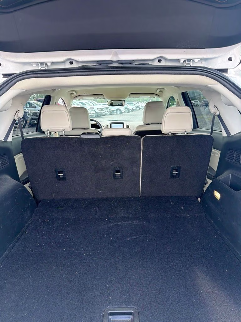 2021 White Metallic Ford Edge Titanium FWD SUV