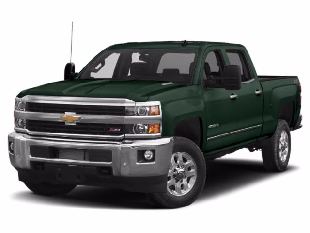 2015 Rainforest Green Metallic Chevrolet Silverado 2500HD LTZ 4X4 Truck