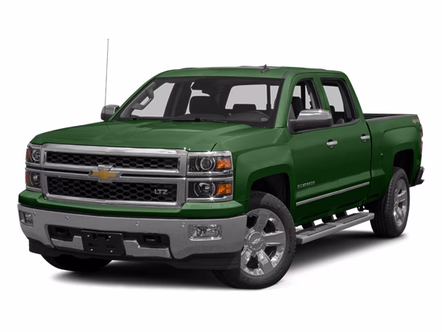2014 Rainforest Green Metallic Chevrolet Silverado 1500 LTZ 4X4 Truck
