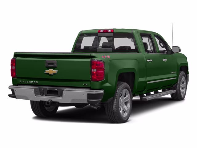 2014 Rainforest Green Metallic Chevrolet Silverado 1500 LTZ 4X4 Truck