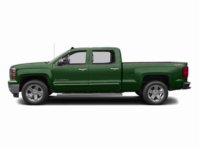 2014 Rainforest Green Metallic Chevrolet Silverado 1500 LTZ 4X4 Truck