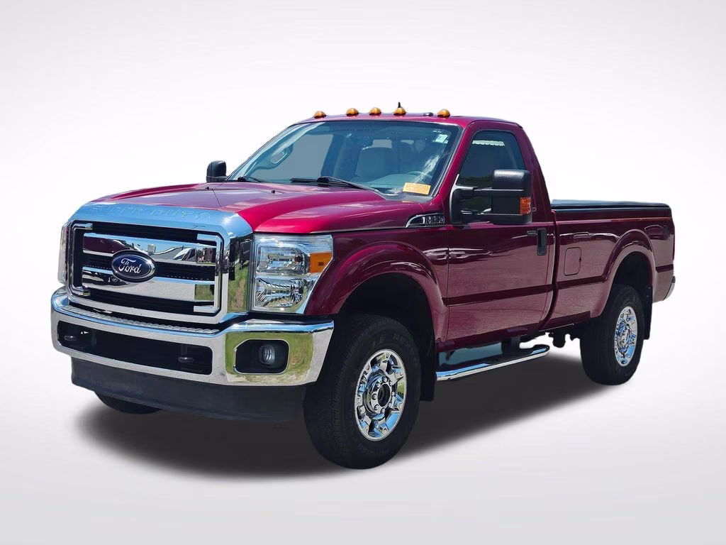 2016 Ruby Red Metallic Ford Super Duty F-250 SRW XLT 4X4 Truck