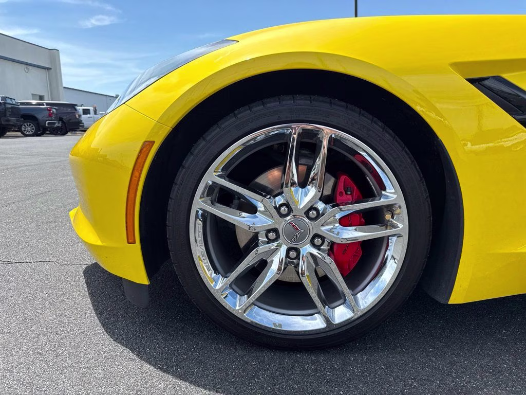 2015 Velocity Yellow Tintcoat Chevrolet Corvette Stingray RWD Coupe