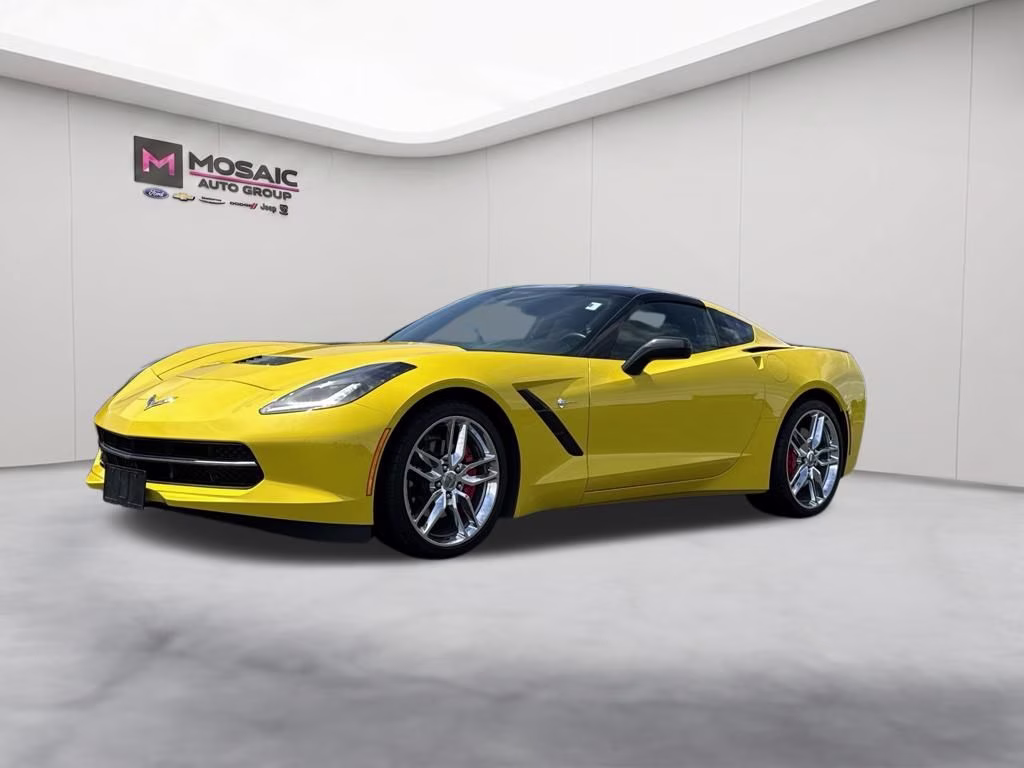 2015 Velocity Yellow Tintcoat Chevrolet Corvette Stingray RWD Coupe