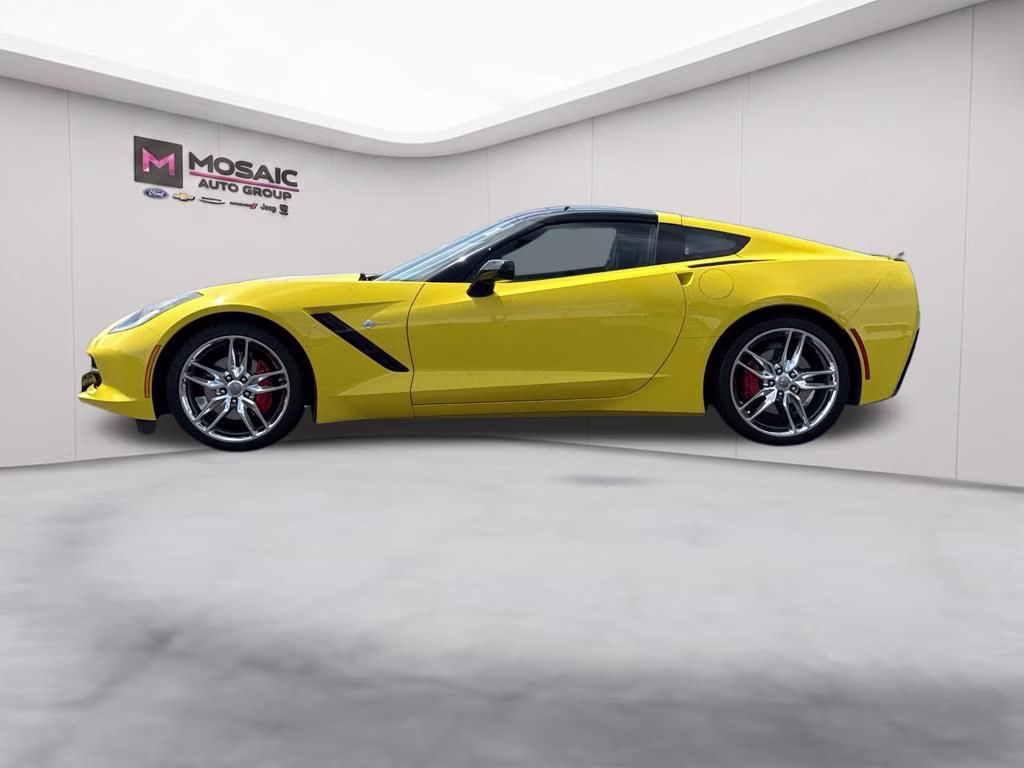 2015 Velocity Yellow Tintcoat Chevrolet Corvette Stingray RWD Coupe
