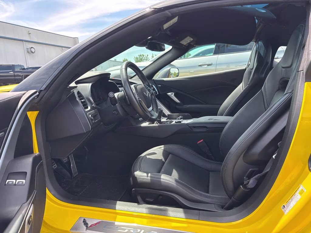 2015 Velocity Yellow Tintcoat Chevrolet Corvette Stingray RWD Coupe