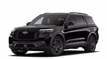2026 Black Metallic Ford Explorer ST-Line RWD SUV