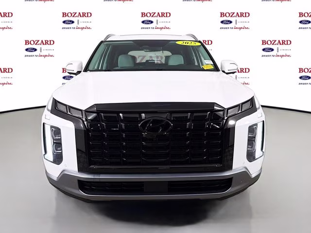 2025 White Hyundai Palisade SEL Premium 7 Passenger FWD SUV
