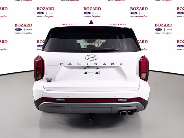 2025 White Hyundai Palisade SEL Premium 7 Passenger FWD SUV