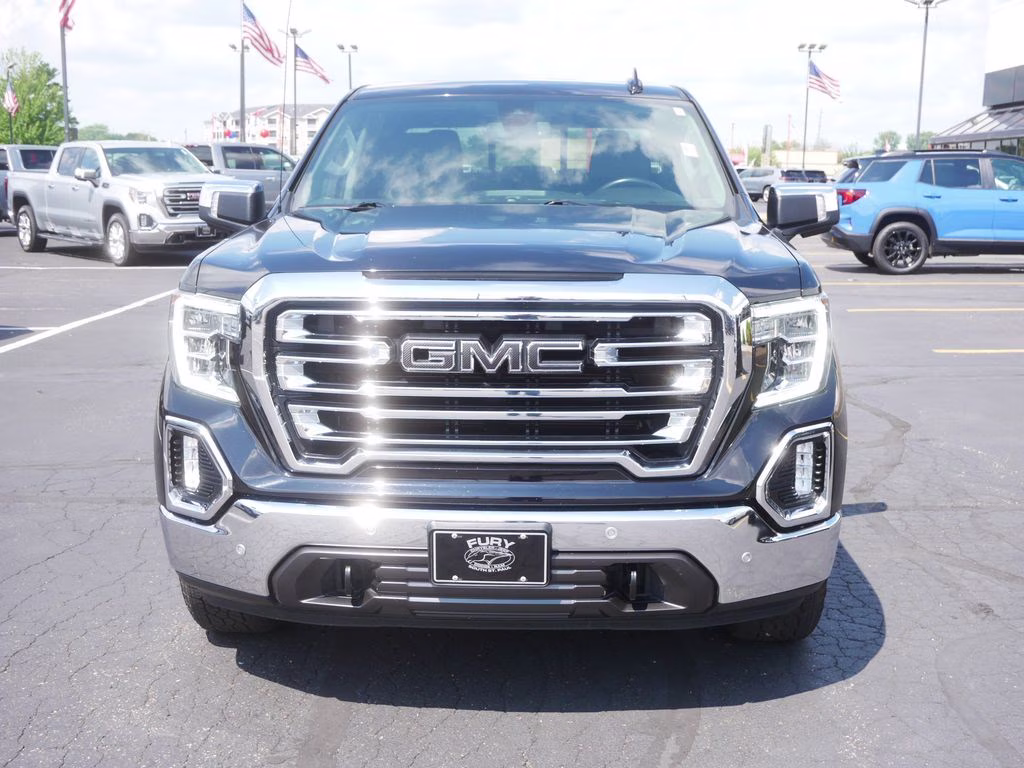 2021 Onyx Black GMC Sierra 1500 SLT 4X4 Truck