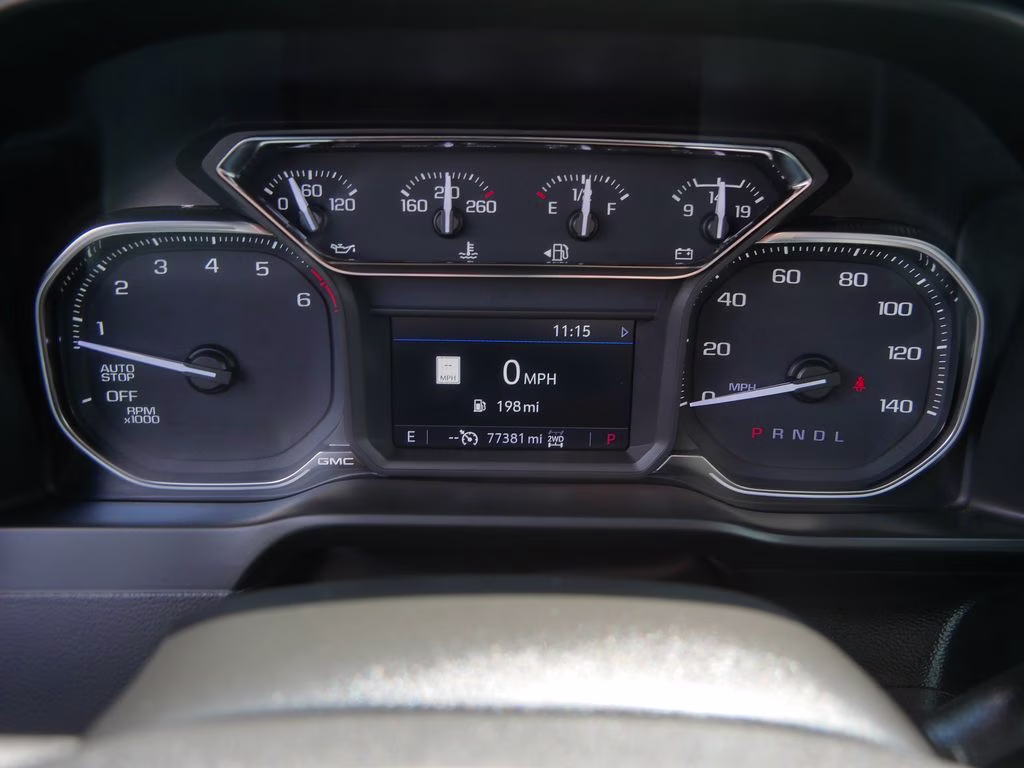 2021 Onyx Black GMC Sierra 1500 SLT 4X4 Truck