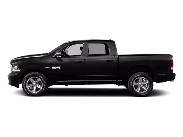 2016 Brilliant Black Crystal Pearlcoat Ram 1500 Sport 4X4 Truck