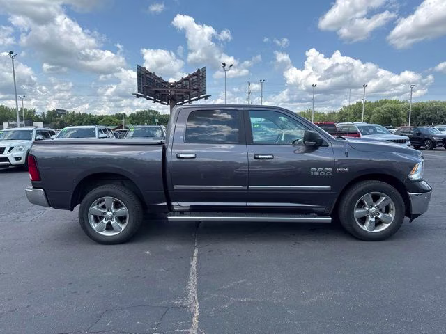 2018 Granite Crystal Metallic Clearcoat Ram 1500 Big Horn 4X4 Truck