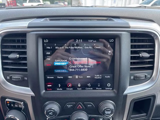 2018 Granite Crystal Metallic Clearcoat Ram 1500 Big Horn 4X4 Truck