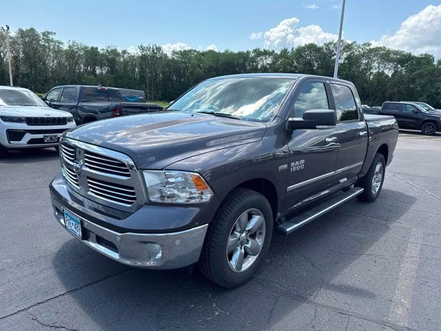 2018 Granite Crystal Metallic Clearcoat Ram 1500 Big Horn 4X4 Truck