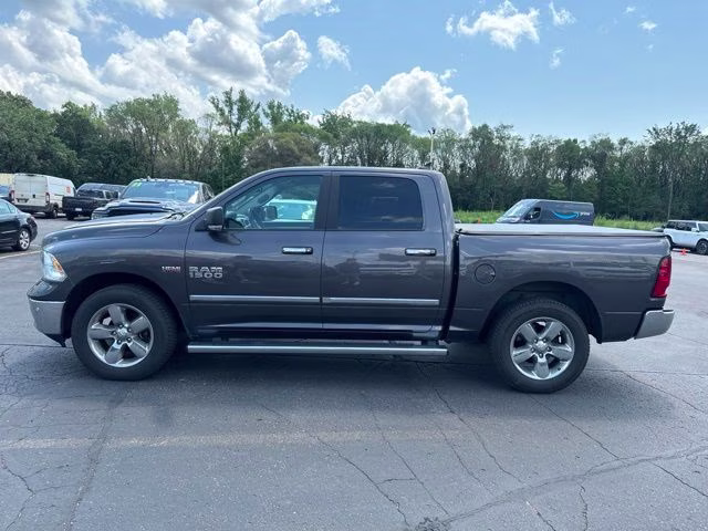 2018 Granite Crystal Metallic Clearcoat Ram 1500 Big Horn 4X4 Truck