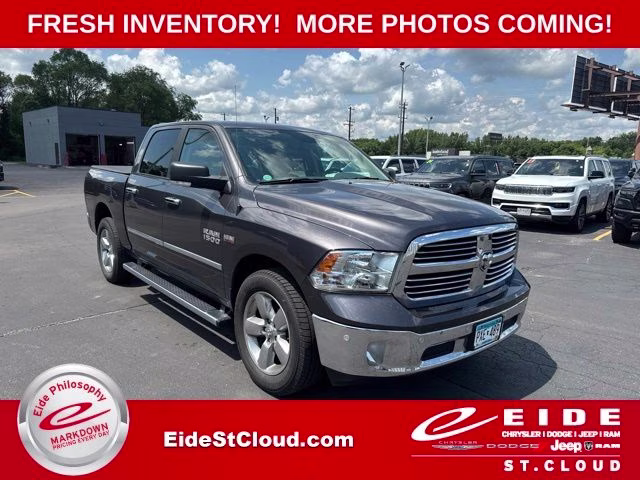 2018 Granite Crystal Metallic Clearcoat Ram 1500 Big Horn 4X4 Truck