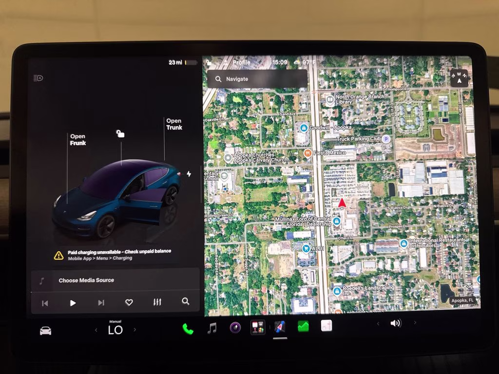 2023 Gray Tesla Model 3 Long Range AWD Sedan