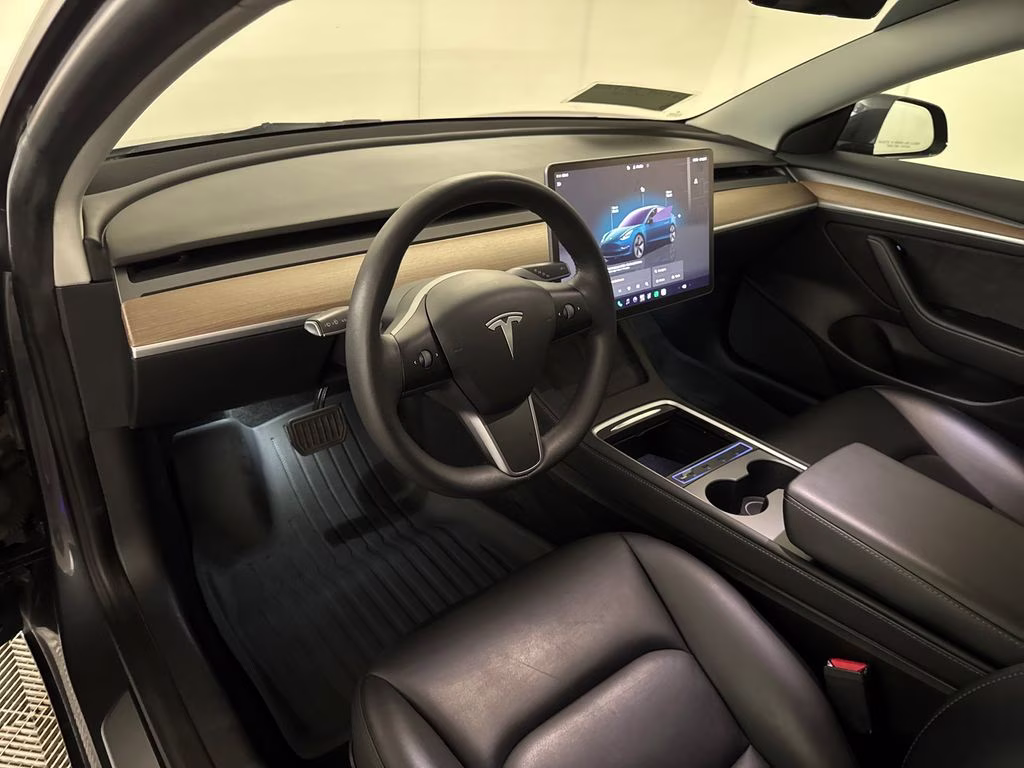 2023 Gray Tesla Model 3 Long Range AWD Sedan