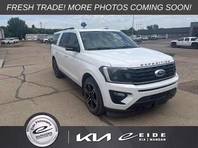 2019 Oxford White Ford Expedition Max Limited 4X4 SUV
