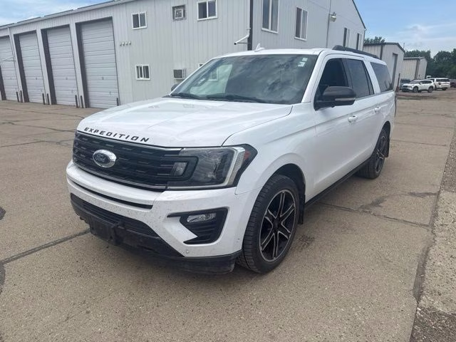 2019 Oxford White Ford Expedition Max Limited 4X4 SUV