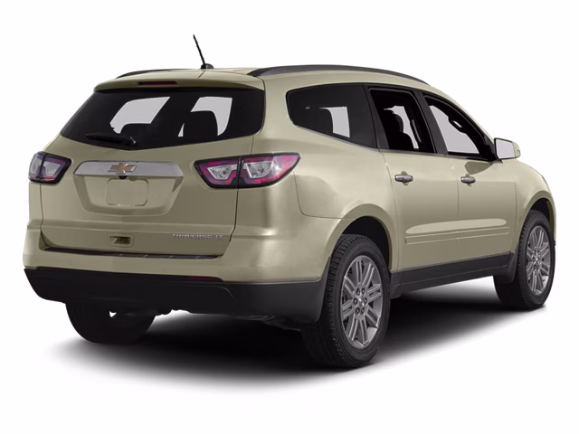2013 Champagne Silver Metallic Chevrolet Traverse LT AWD SUV