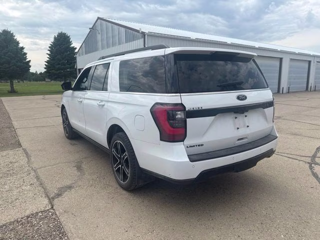 2019 Oxford White Ford Expedition Max Limited 4X4 SUV