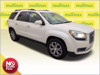 2015 White Diamond Clearcoat GMC Acadia SLT-1 FWD SUV