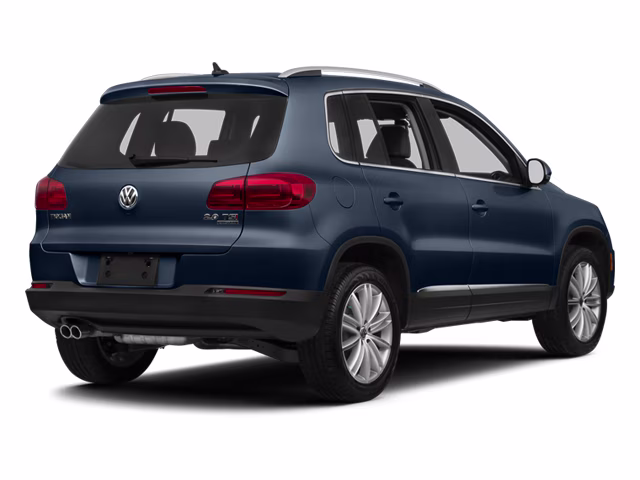 2012 Blue Volkswagen Tiguan 4X4 SUV
