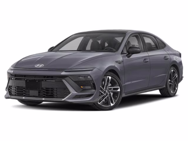 2025 Gray Hyundai Sonata N Line FWD Sedan