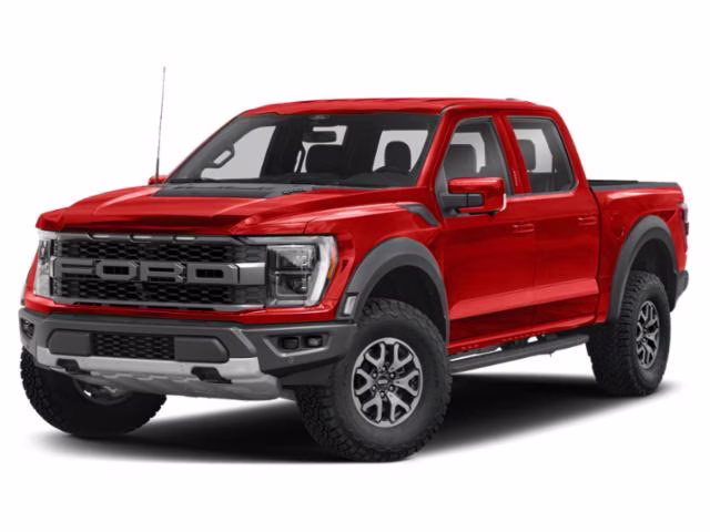 2022 Orange Metallic Ford F-150 Raptor 4X4 Truck