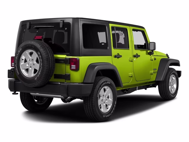 2017 Hypergreen Clearcoat Jeep Wrangler Unlimited Sport 4X4 SUV