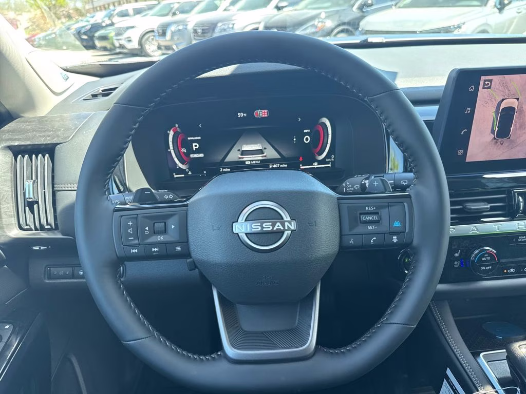2026 Gun Metallic Nissan Pathfinder Platinum FWD SUV