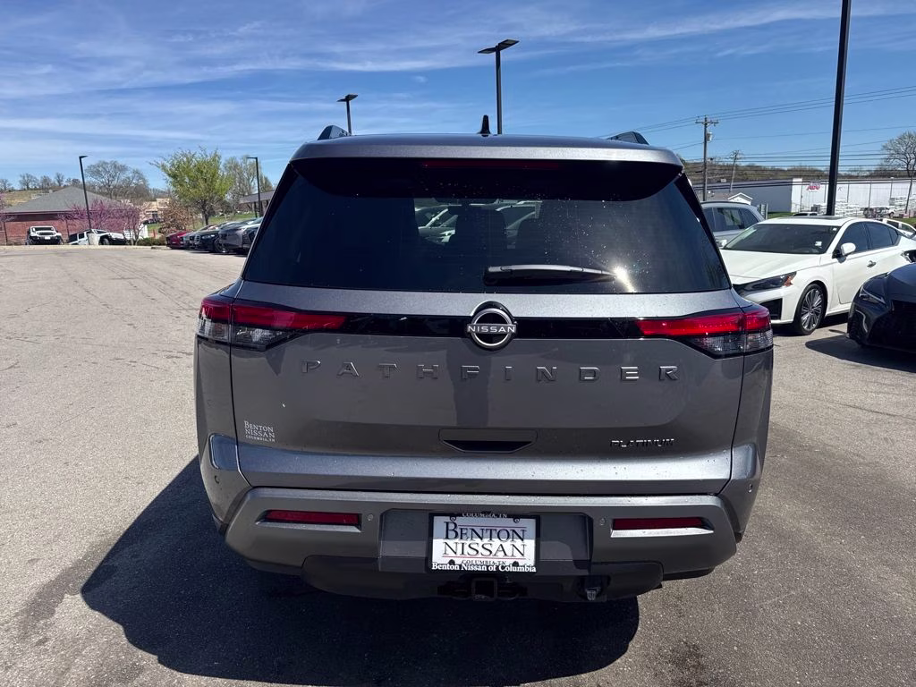 2026 Gun Metallic Nissan Pathfinder Platinum FWD SUV