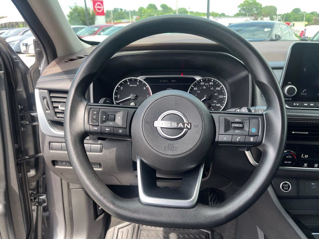 2023 Gun Metallic Nissan Rogue SV AWD SUV