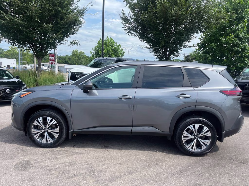2023 Gun Metallic Nissan Rogue SV AWD SUV