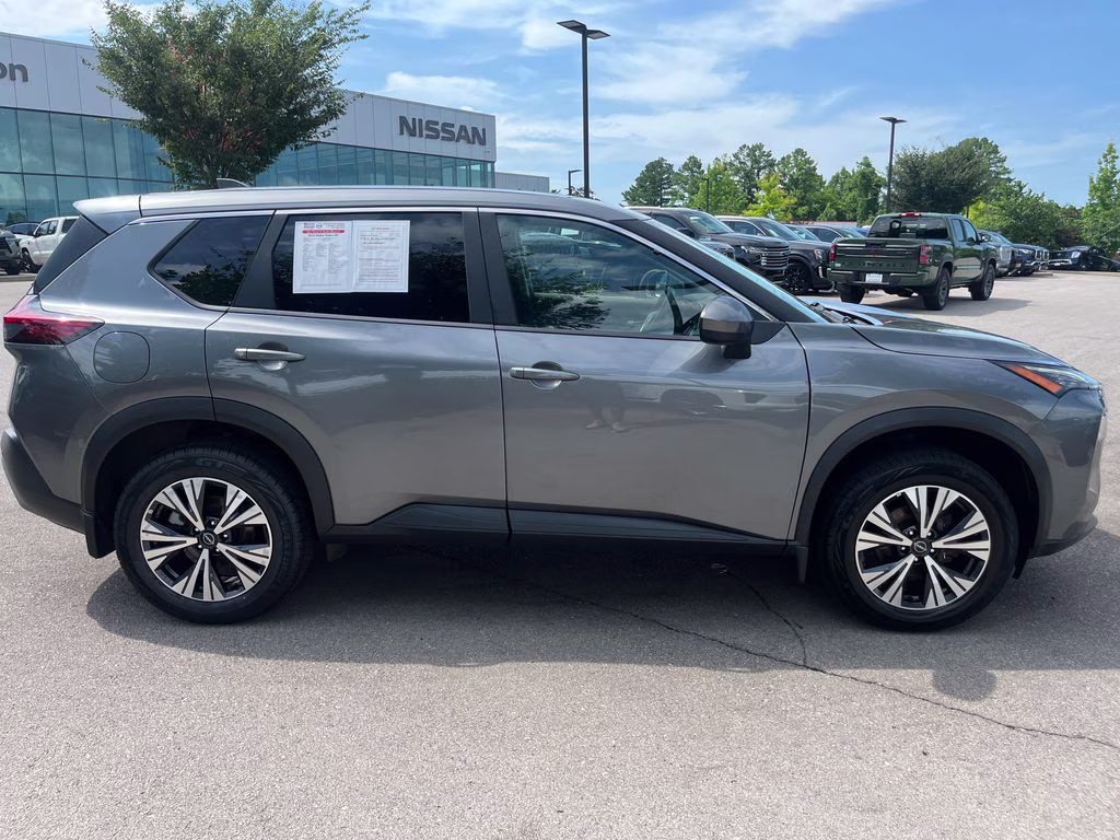 2023 Gun Metallic Nissan Rogue SV AWD SUV