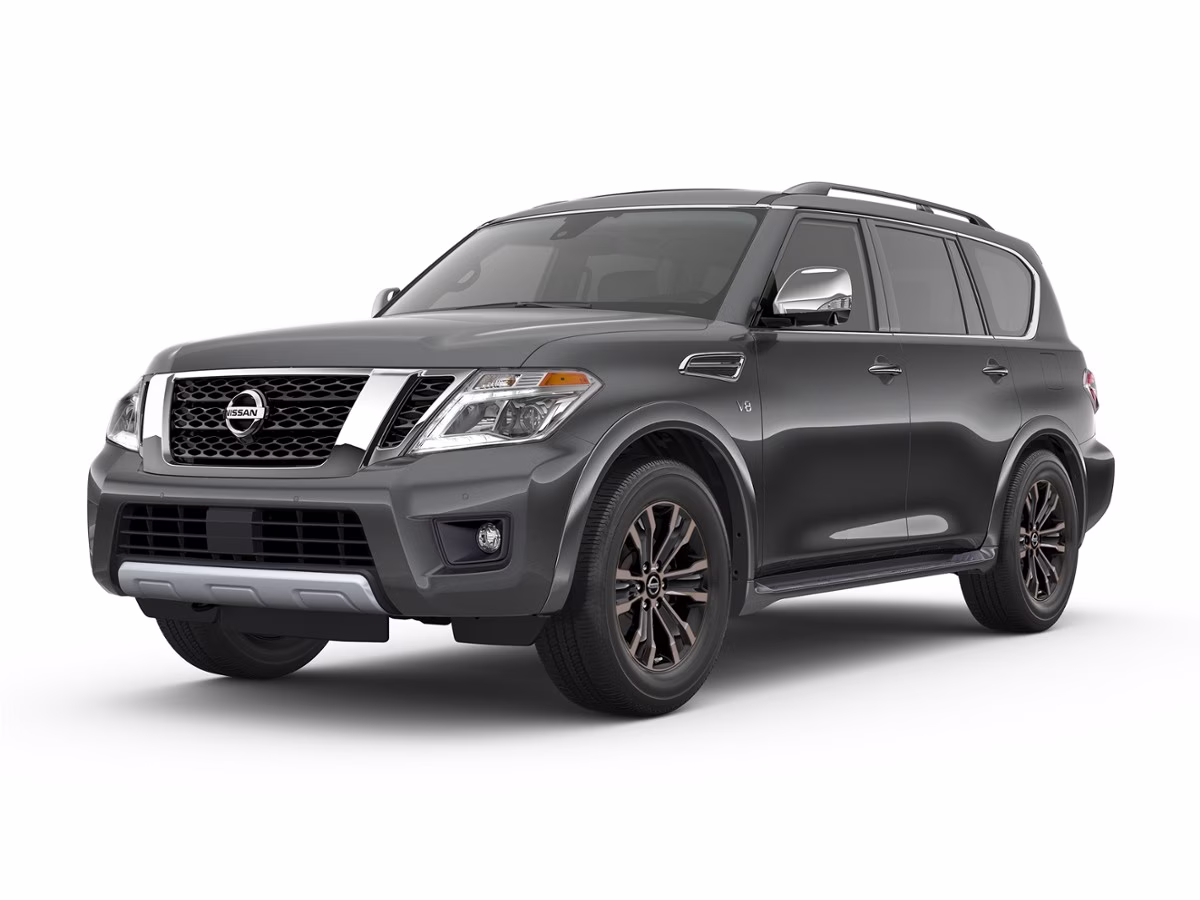 2017 Brilliant Silver Nissan Armada Platinum RWD SUV