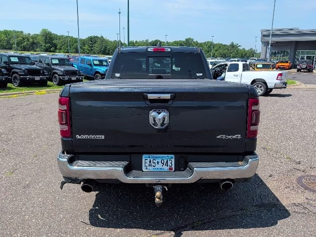 2019 Steel Metallic Ram 1500 Laramie 4X4 Truck